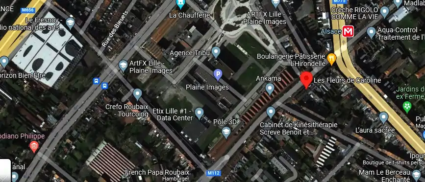 Livraison fleurs à Roubaix
