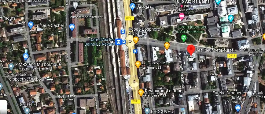 Livraison fleurs à Aix-les-Bains