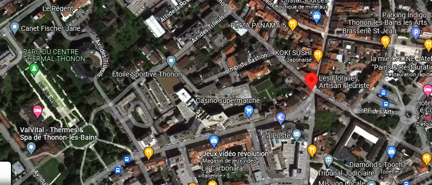 Livraison fleurs à Thonon-les-Bains