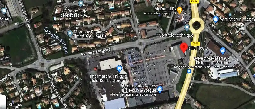 Livraison fleurs à L'Isle-sur-la-Sorgue