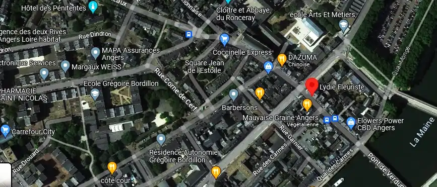 Livraison fleurs à Angers