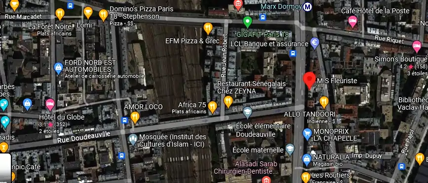 Livraison fleurs à Paris