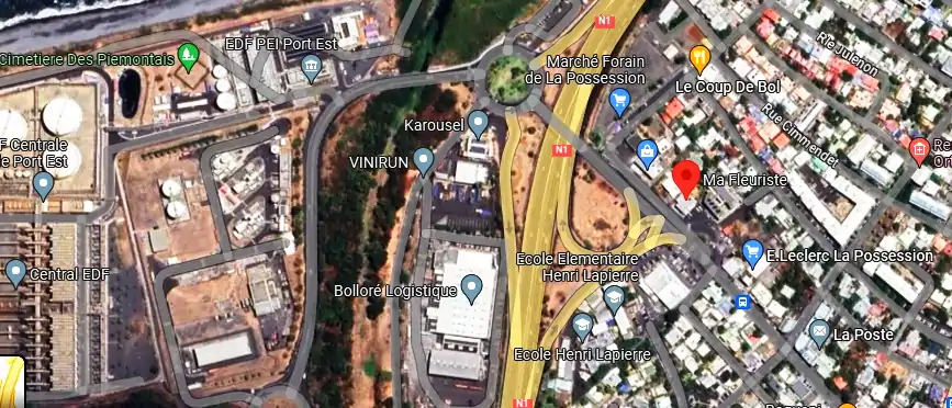Livraison fleurs à 12 Rue Sarda Garriga, La Possession 97419, La Réunion