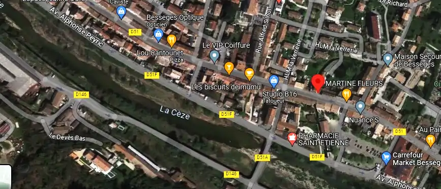 Livraison fleurs à Bessèges
