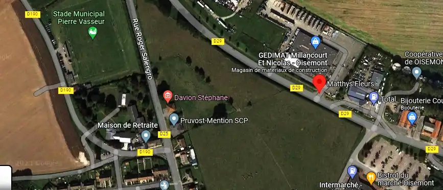 Livraison fleurs à Oisemont