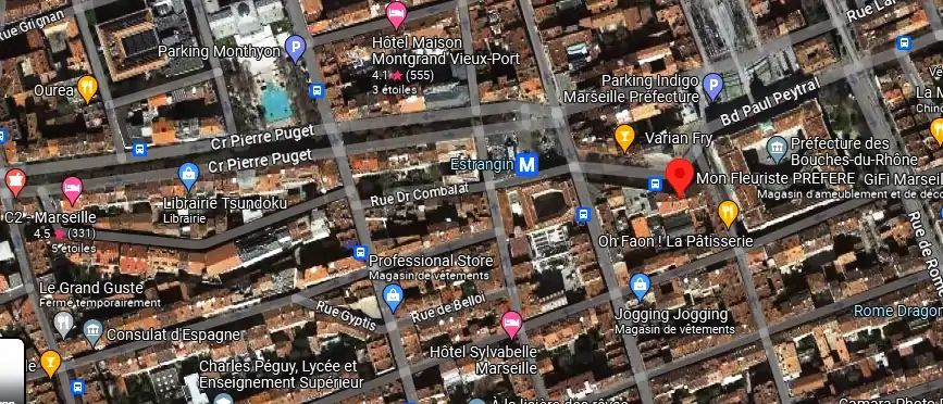 Livraison fleurs à Marseille