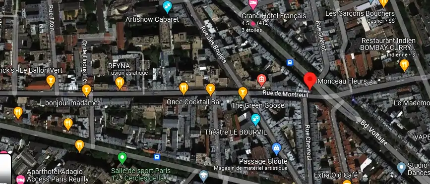 Livraison fleurs à Paris