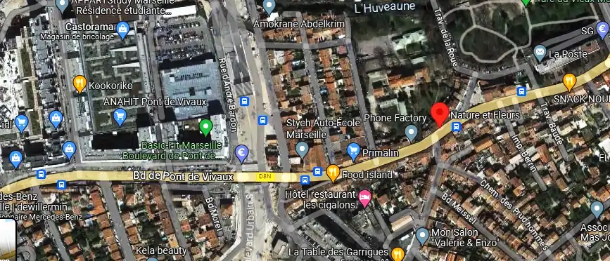 Livraison fleurs à Marseille