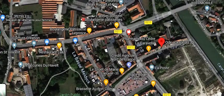 Livraison fleurs à Arques