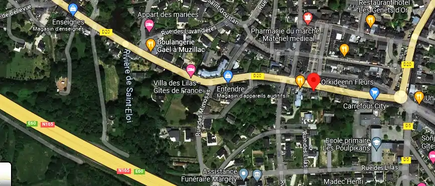 Livraison fleurs à Muzillac