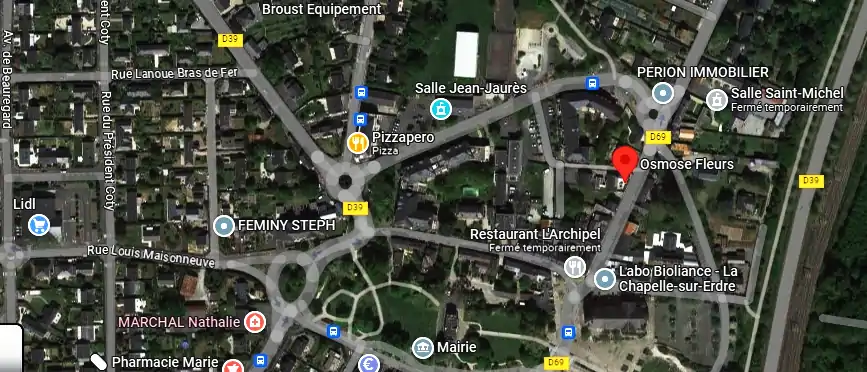 Livraison fleurs à La Chapelle-sur-Erdre