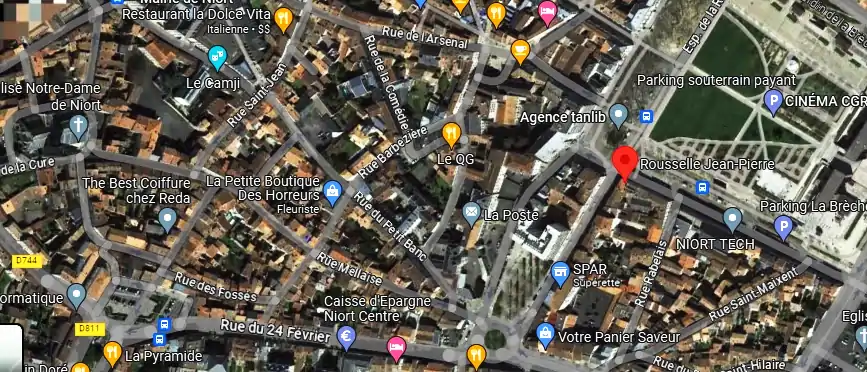 Livraison fleurs à Niort