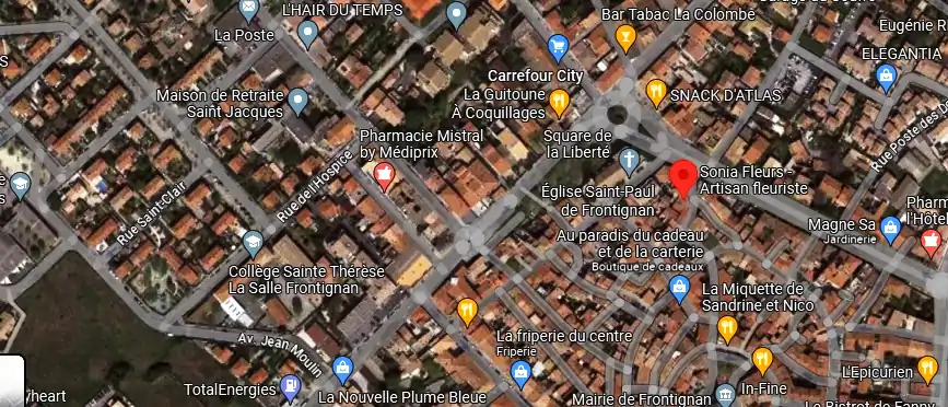Livraison fleurs à Frontignan