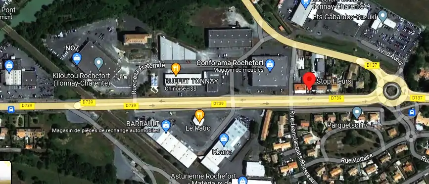 Livraison fleurs à Tonnay-Charente