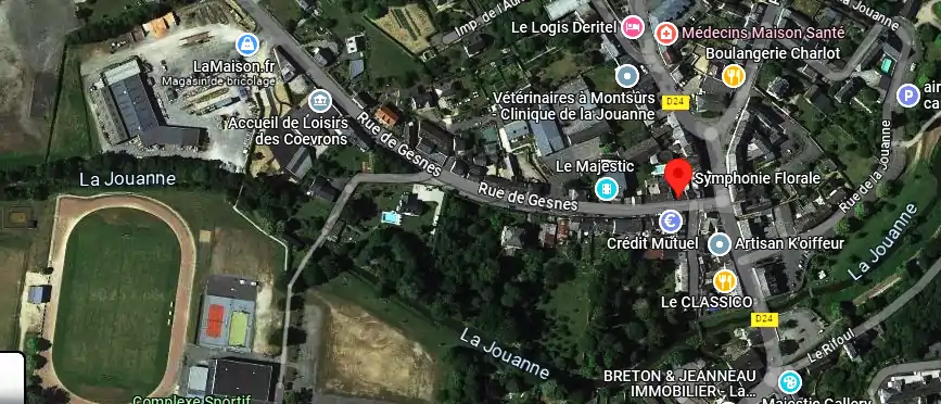 Livraison fleurs à Montsûrs