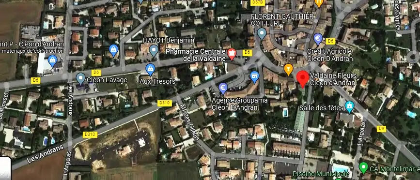 Livraison fleurs à Cléon-d'Andran